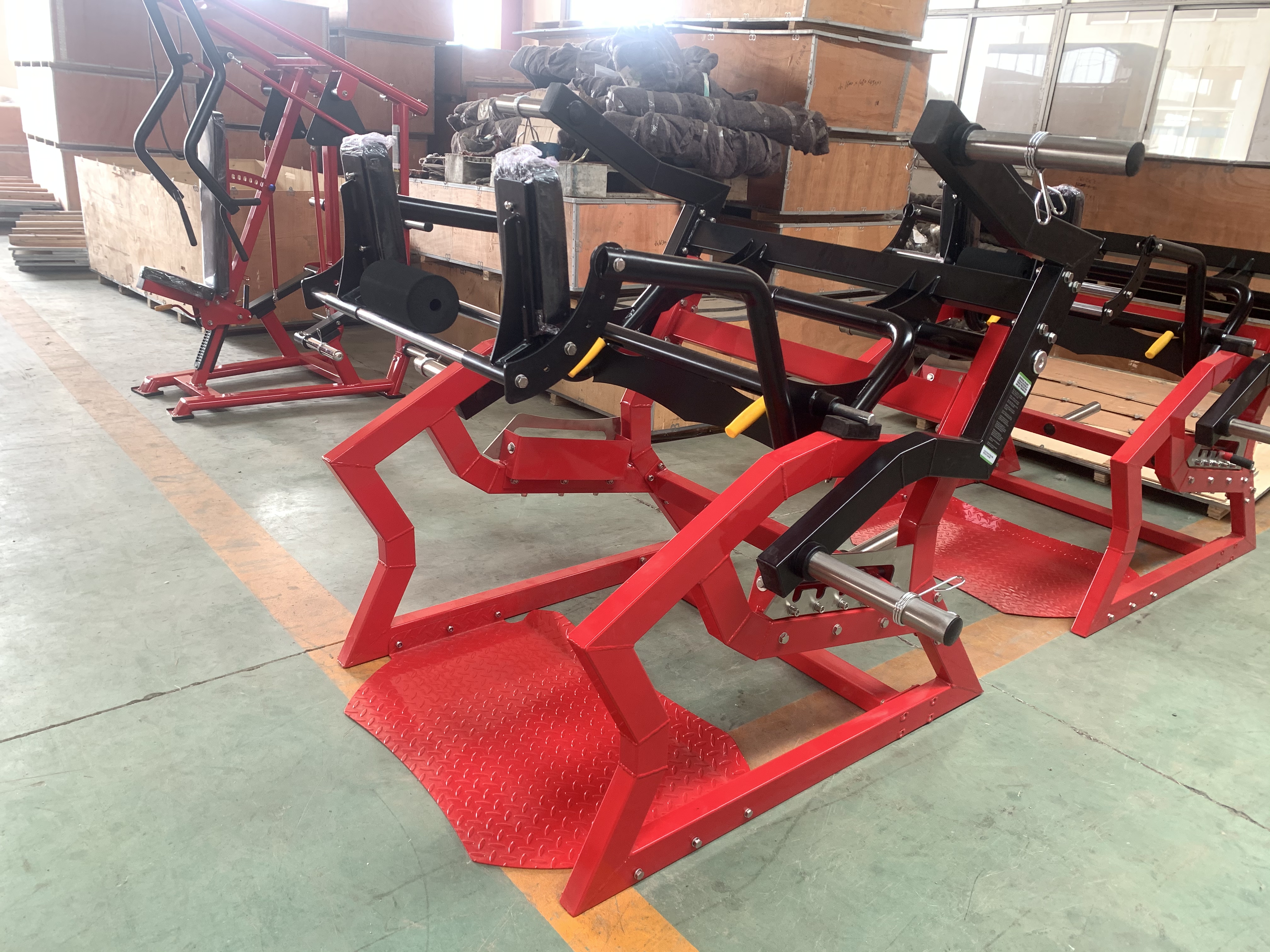 Commercial Plate Loaded Power Squat for Gym