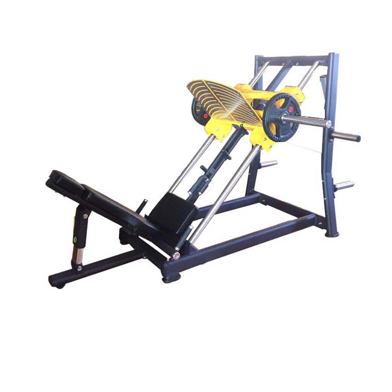 Commercial 45 Degree Leg Press with PU Leather for Bodybuilding