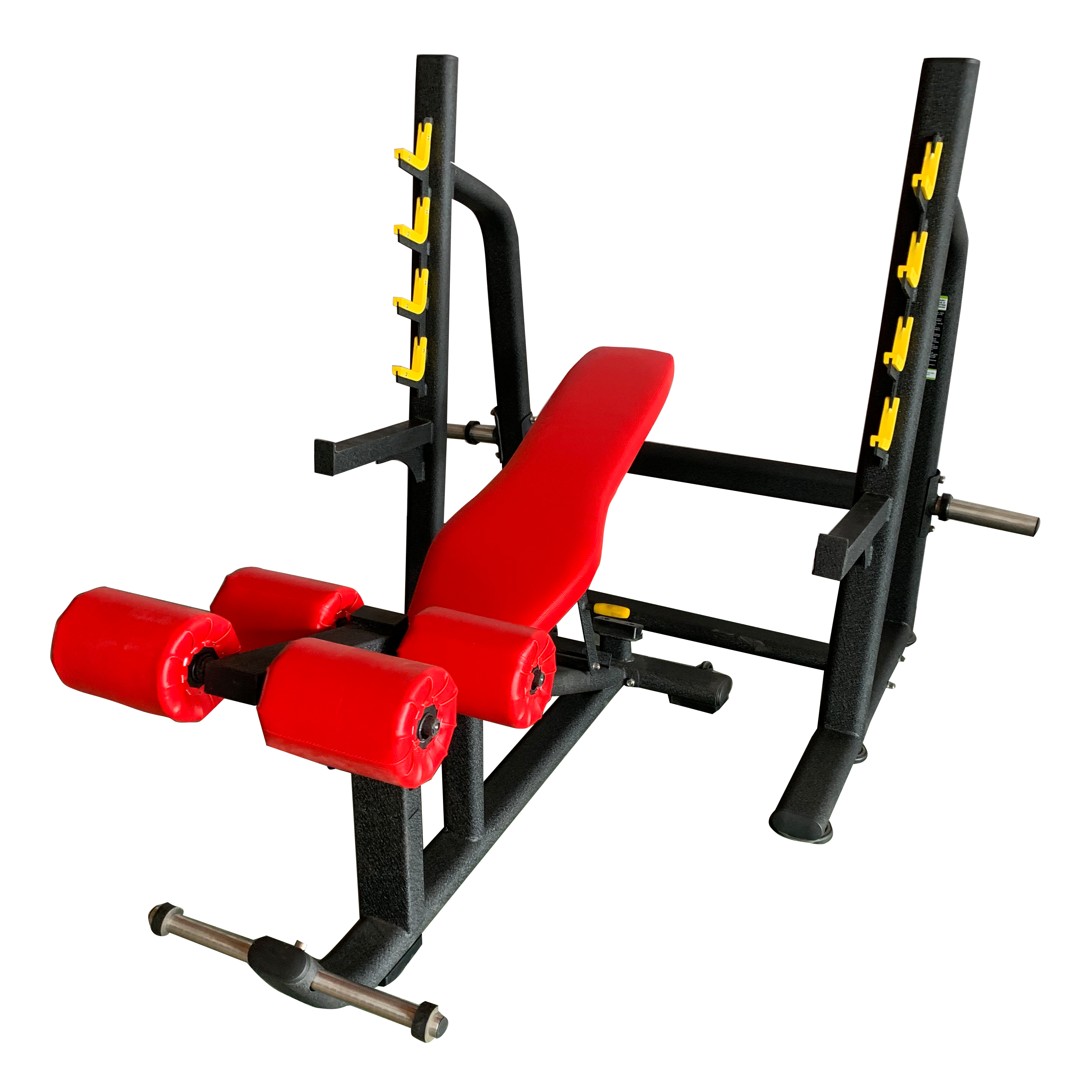Gym fitness equipment incline/flat/decline bench press with stand